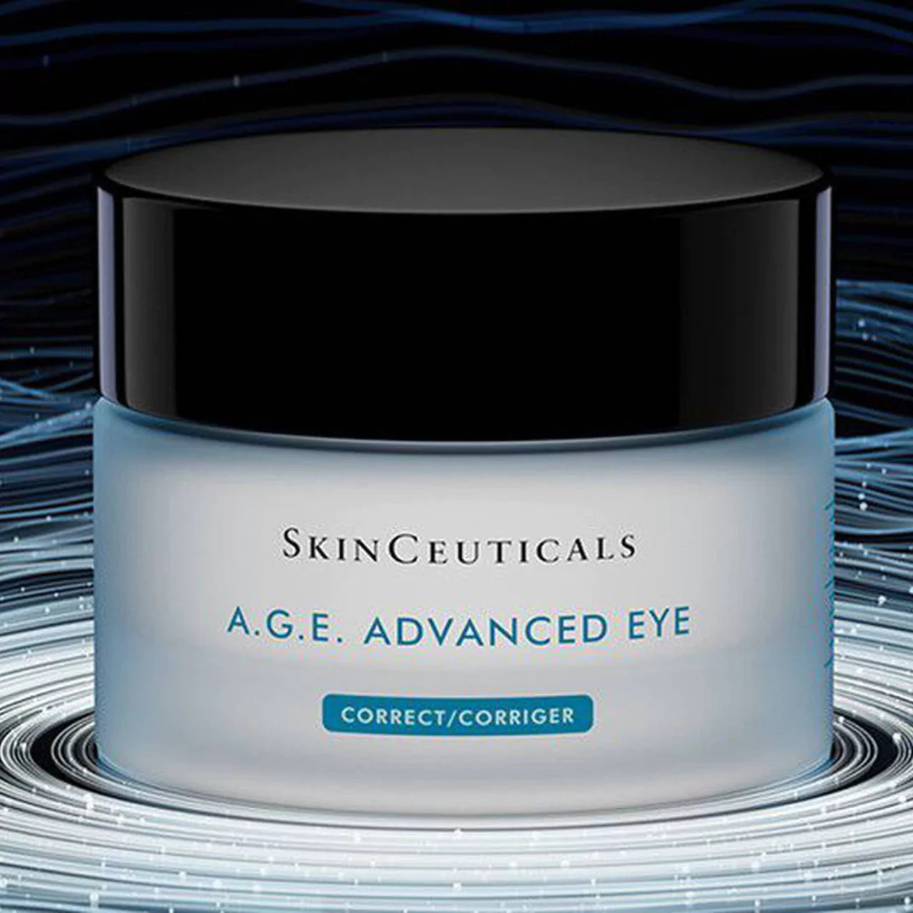 SkinCeuticals A.G.E. Advanced Eye minimizes puffiness and under-eye bags for a smoother, well-rested appearance.