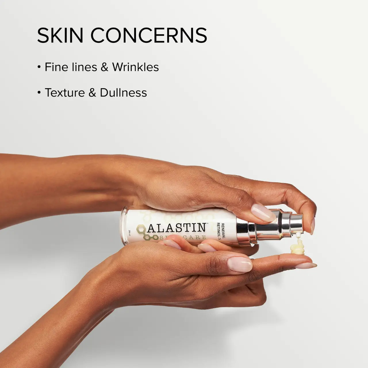 Alastin Renewal Retinol serum skin concerns - fine lines and wrinkles, texture and dullness