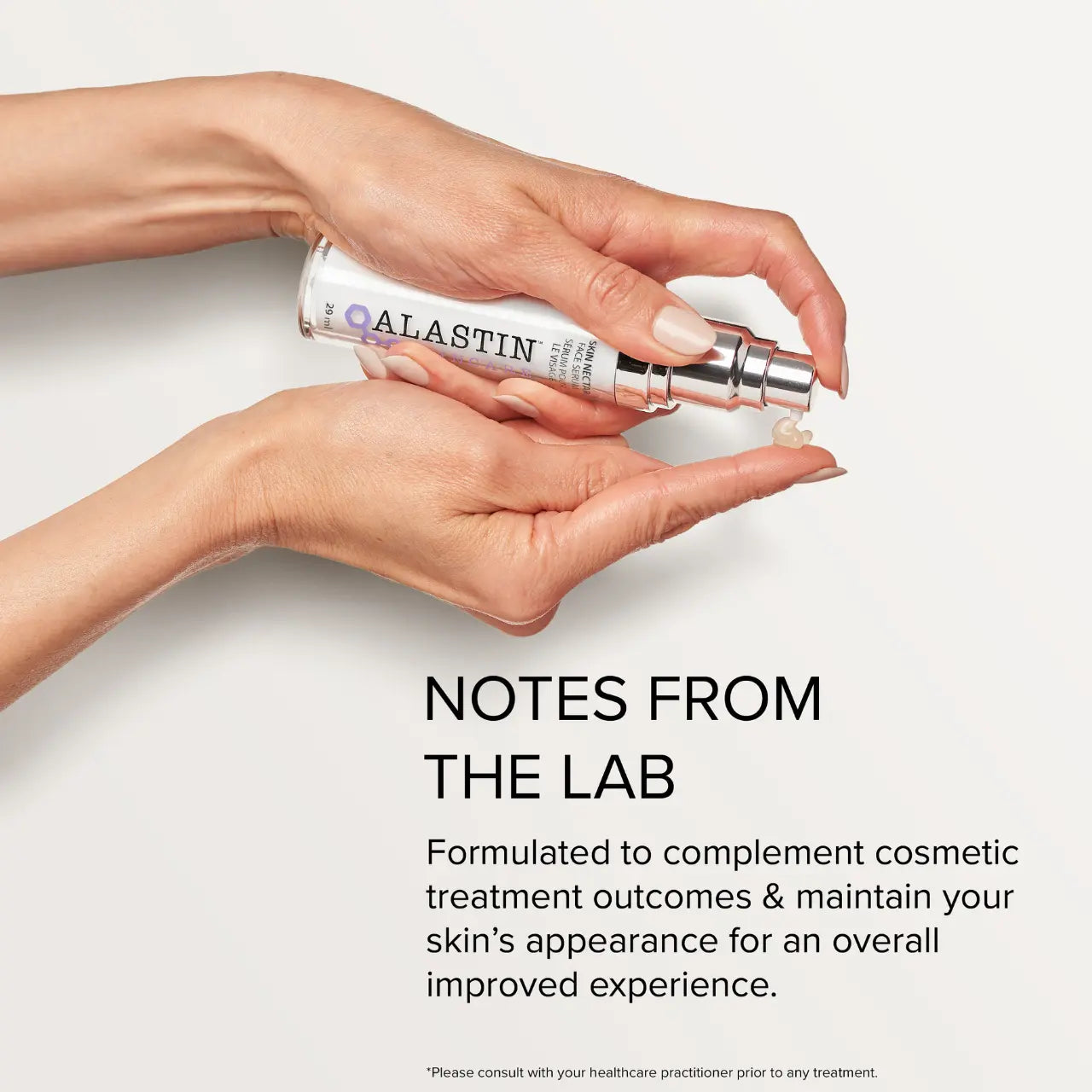 Alastin Skin Nectar with TriHex Technology used post-treatment