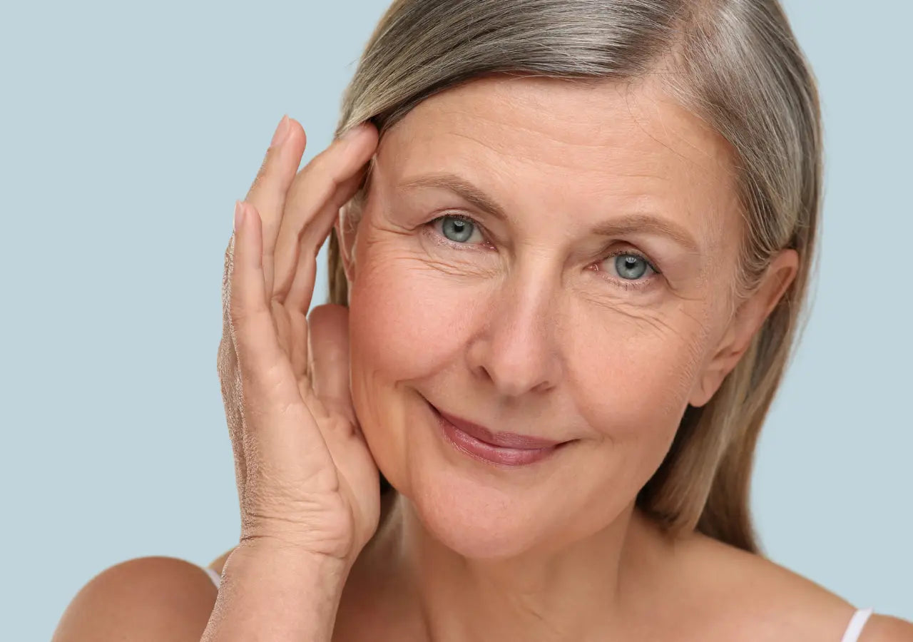 Anti-aging skin renewal with 10% citric acid lotion.