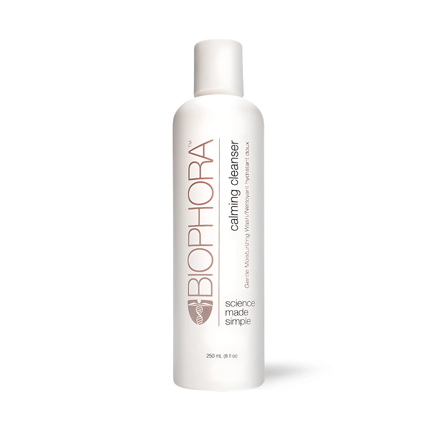Biophora Calming Cleanser for sensitive dry skin with Aloe, Vitamin C, and Vitamin E