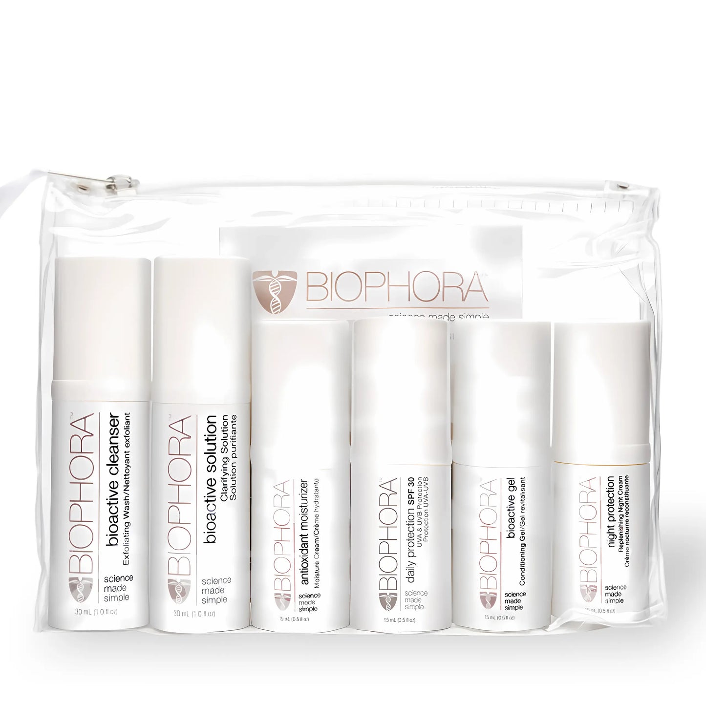 Biophora Element Exposed Normal Aging Kit – complete 6-step anti-aging skincare system