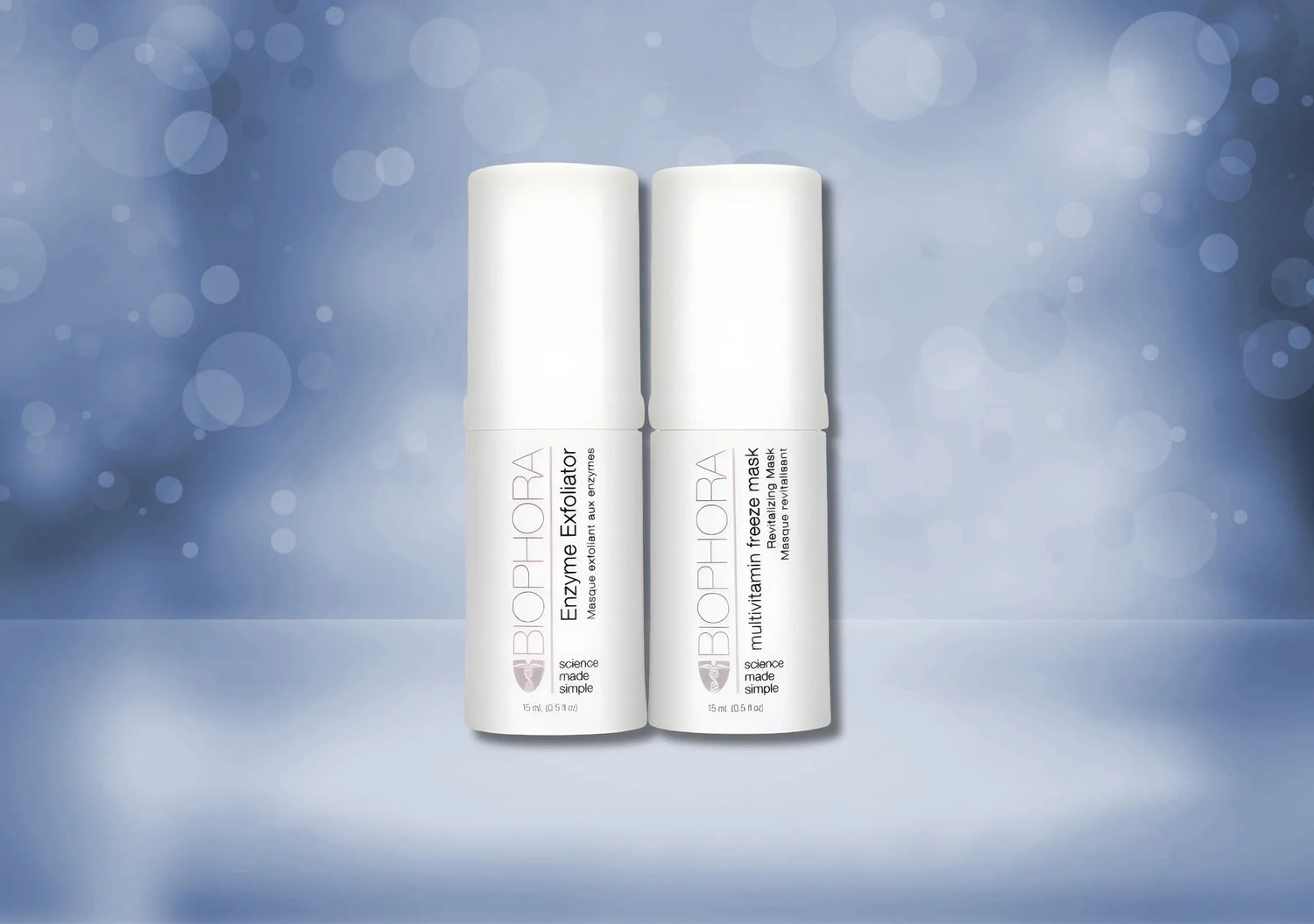 Biophora Masks Duo calms redness and restores balance with aloe vera and vitamin K