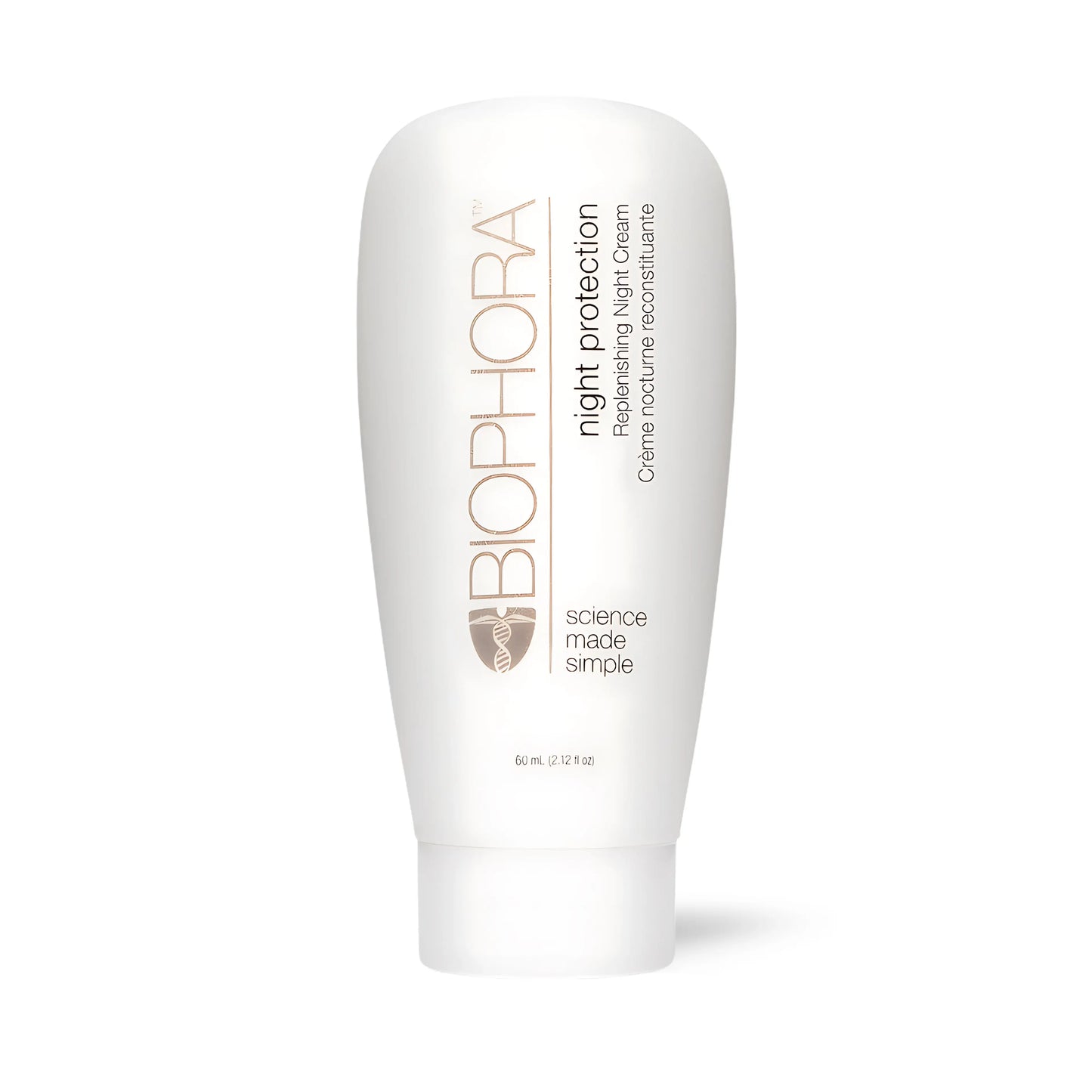 Biophora Night Protection silicone -barrier cream for hydration and overnight skin repair
