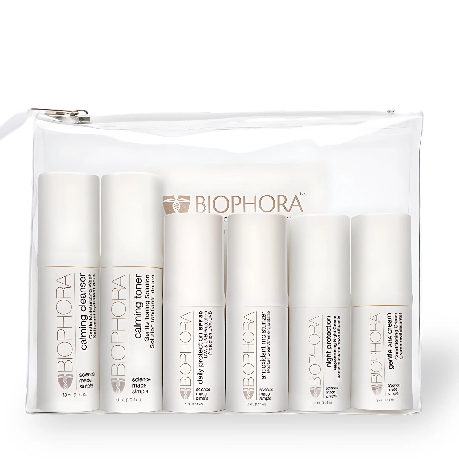 Biophora Rosacea Travel Kit for redness and sensitive skin