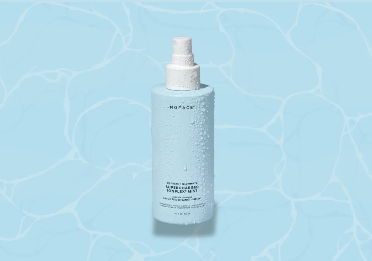 IonPlex Technology Facial Mist Enhancing NuFACE Microcurrent Treatment