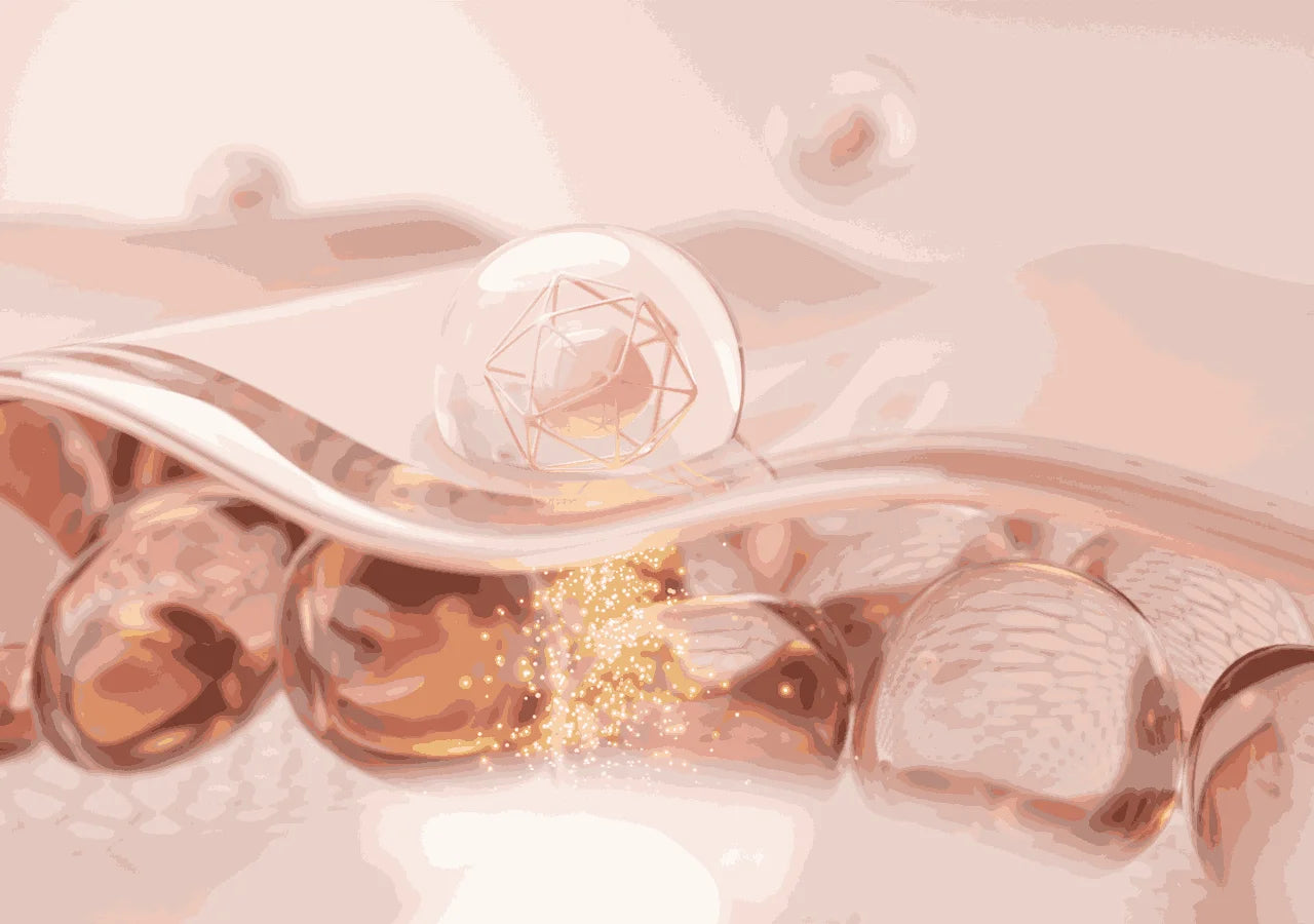 Hydrating moisturizer with Hyaluronic Acid, Ceramides, and Beta-Glucan to lock in moisture and fortify the skin barrier.