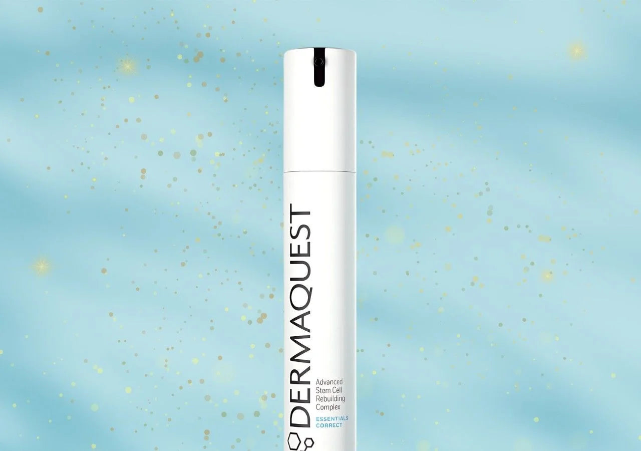 Antioxidant-rich serum with Ferulic Acid and Prebiotics to protect against UV damage, pollution, and stress.