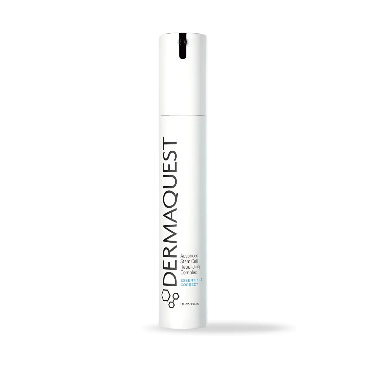 Dermaquest Advanced Stem Cell Rebuilding Complex – anti-aging serum with Edelweiss Stem Cells, Peptides, and Hyaluronic Acid to restore skin firmness and hydration.