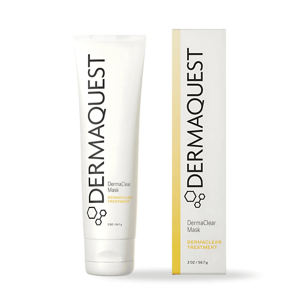 Dermaquest DermaClear Mask – blemish-fighting clay mask with plant stem cells for clearer, smoother, and brighter skin.