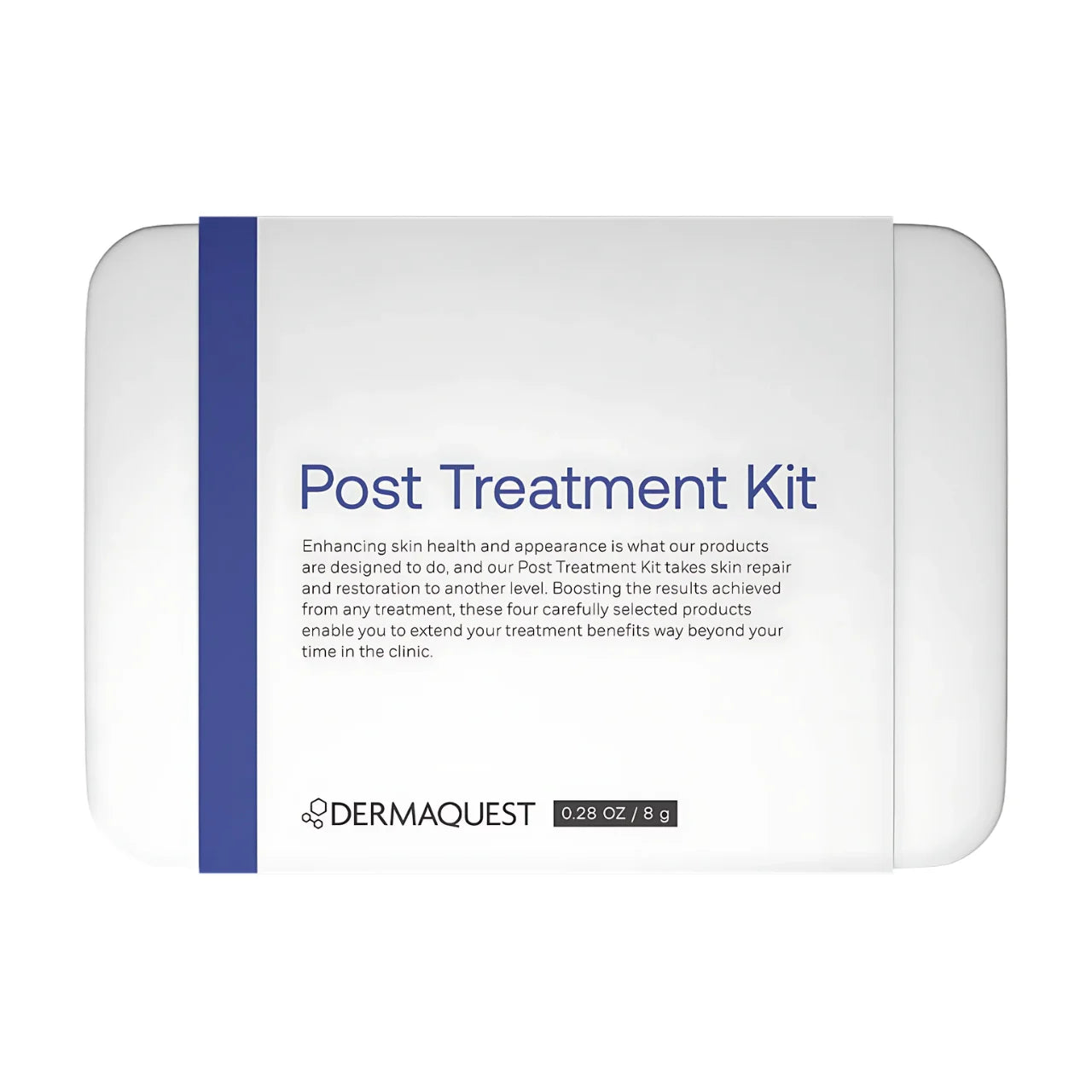 DermaQuest Post Treatment Kit with Niacinamide Serum, B5 Hydrating Serum, Post Treatment Cream, and SPF 30 for calming, hydrating, and restoring skin.