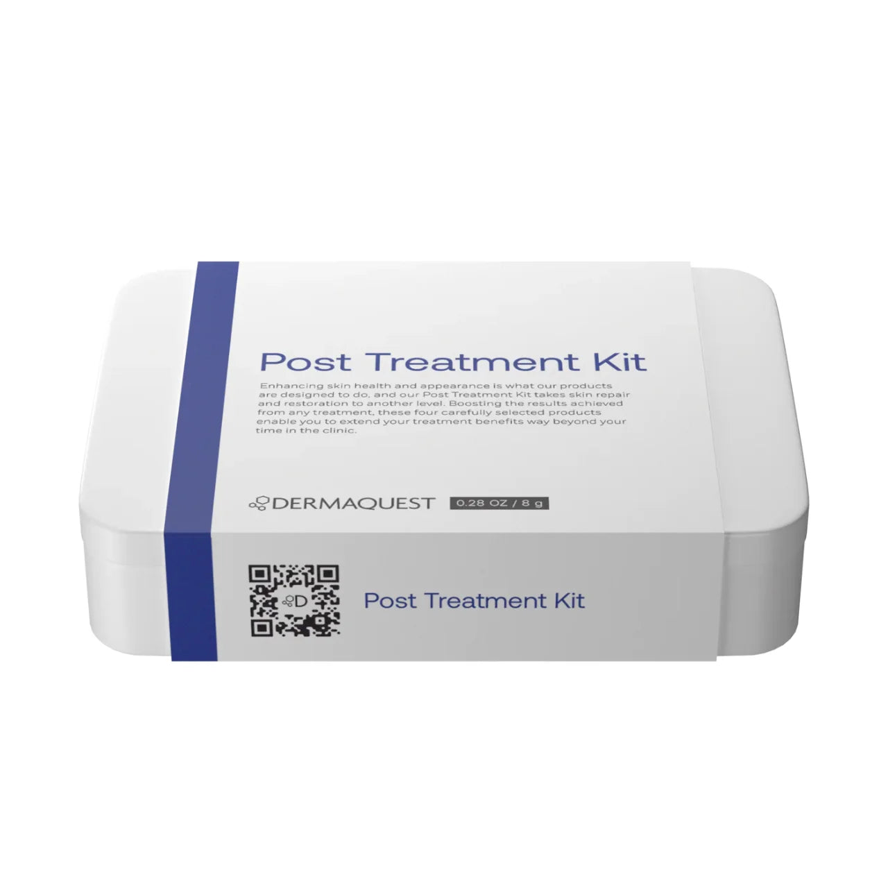 Complete DermaQuest Post Treatment Kit designed to repair, protect, and hydrate skin after professional treatments, reducing sensitivity and improving texture.