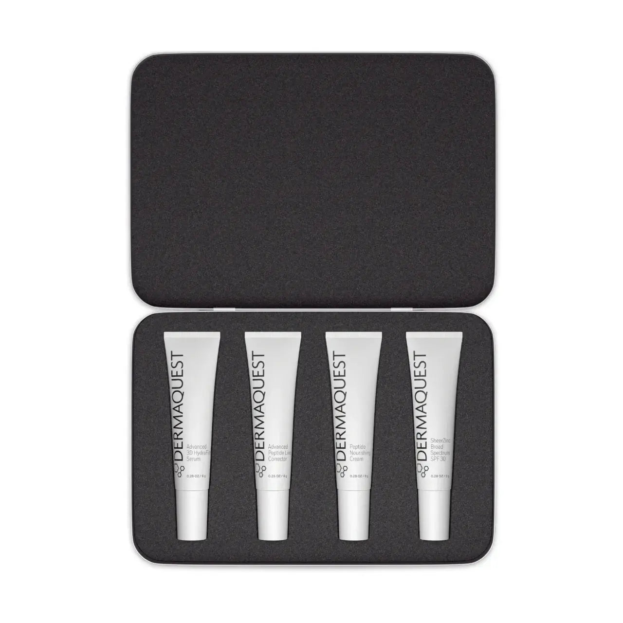 DermaQuest Pure Peptide Kit is a powerful anti-aging skincare regimen with peptides, stem cells, and hydrating ingredients for firmer, smoother, and youthful skin.