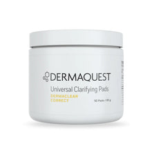 Dermaquest Universal Clarifying Pads – exfoliating treatment pads with Salicylic & Mandelic Acid to refine pores and brighten skin.