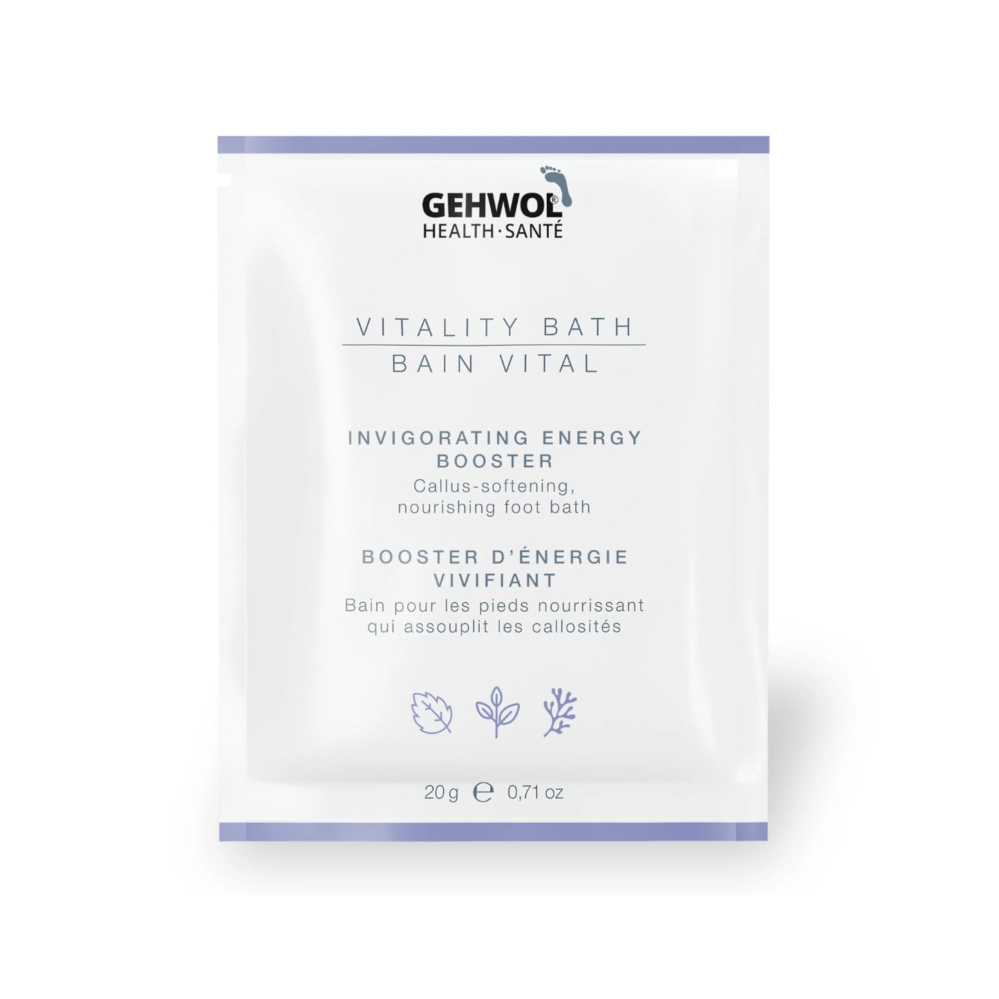 Gehwol Vitality Bath Foot Soak for Callus Softening and Hydration