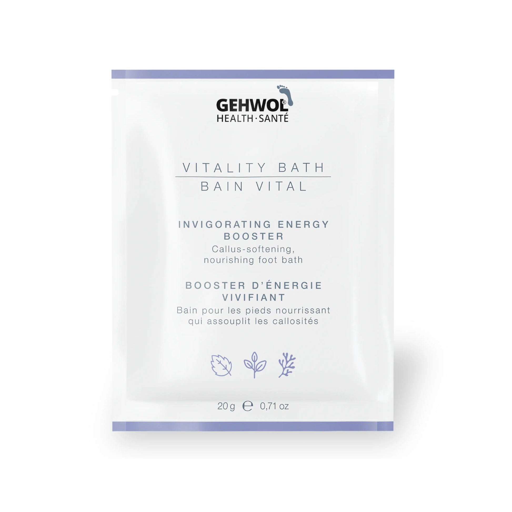 Gehwol Vitality Bath Foot Soak for Callus Softening and Hydration