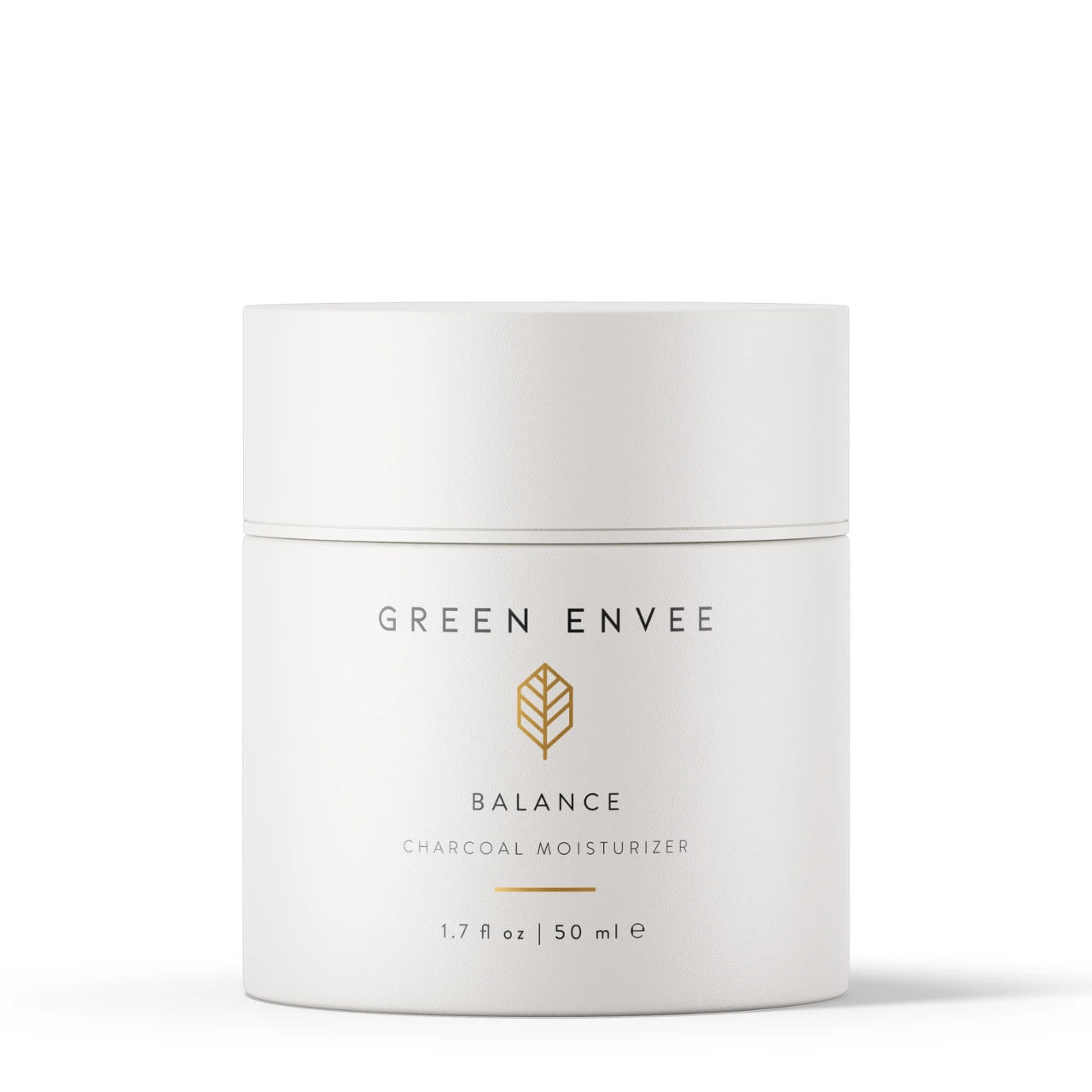 Green Envee Balance Charcoal Moisturizer that balances oil, refines pores, strengthens the skin barrier, and boosts hydration.