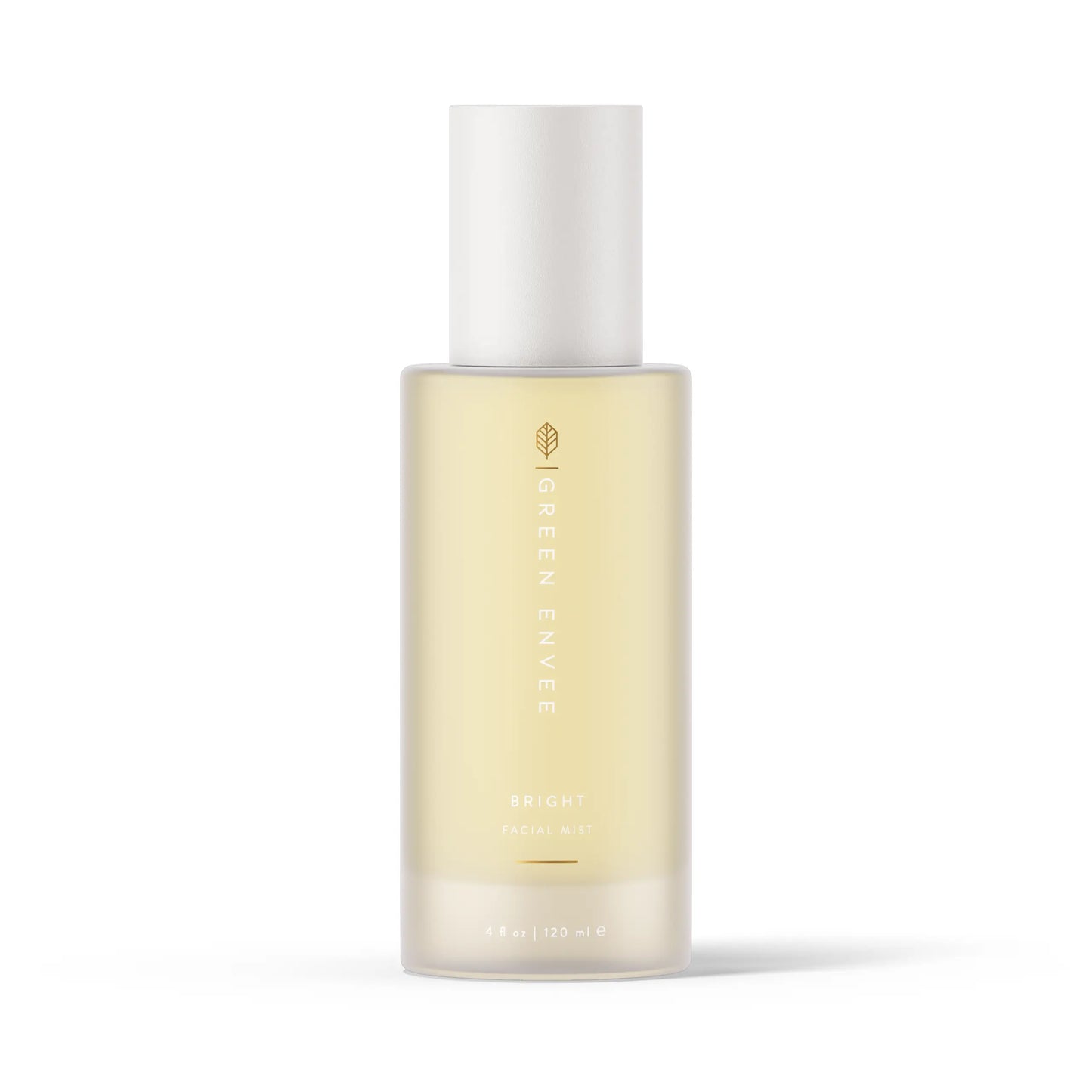 Green Envee Bright Facial Mist to hydrate, soothe, refine pores, and boost skin radiance.