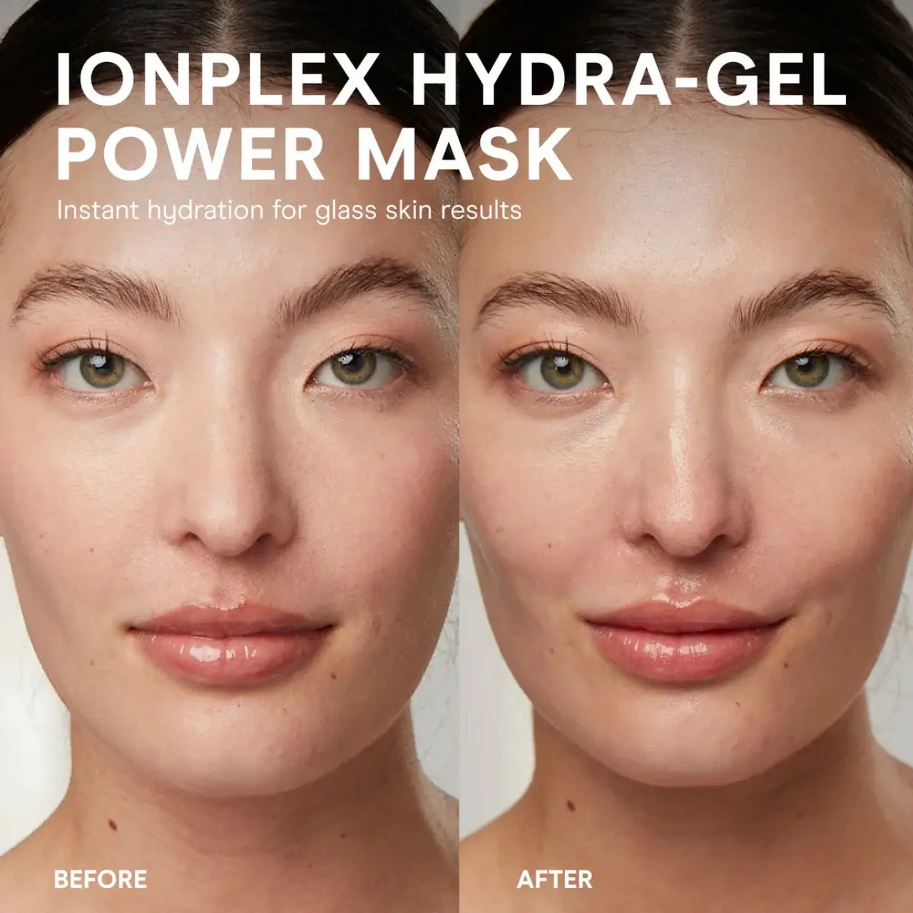Soothing and hydrating NuFACE IonPlex Hydra-Gel Power Mask calms redness, strengthens the skin barrier, and restores a dewy, youthful radiance.