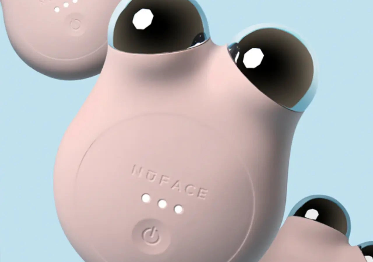 Compact NuFACE MINI+ delivers professional-level toning in a travel-friendly design.