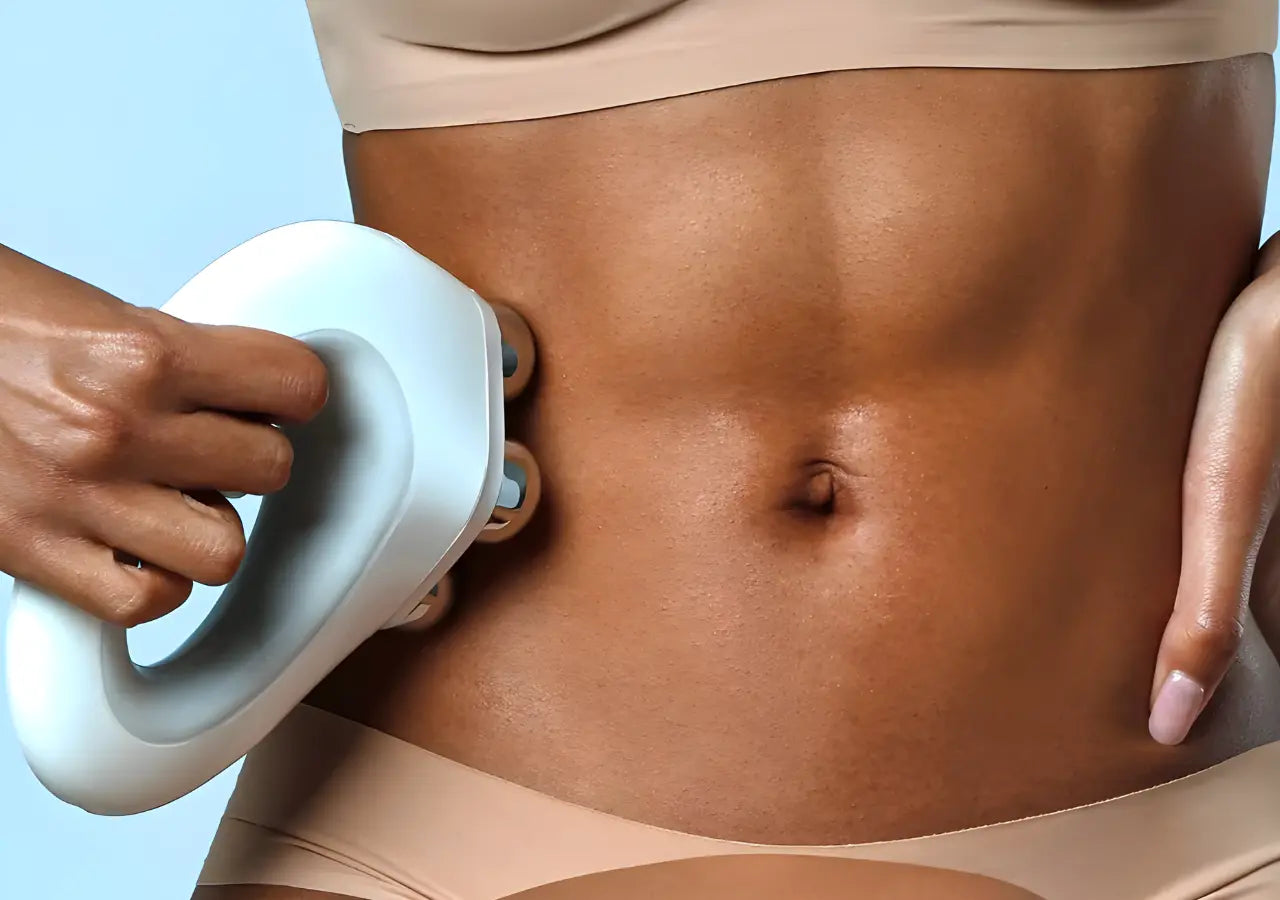 NuBODY delivers 5-minute body-sculpting microcurrent treatments at home.