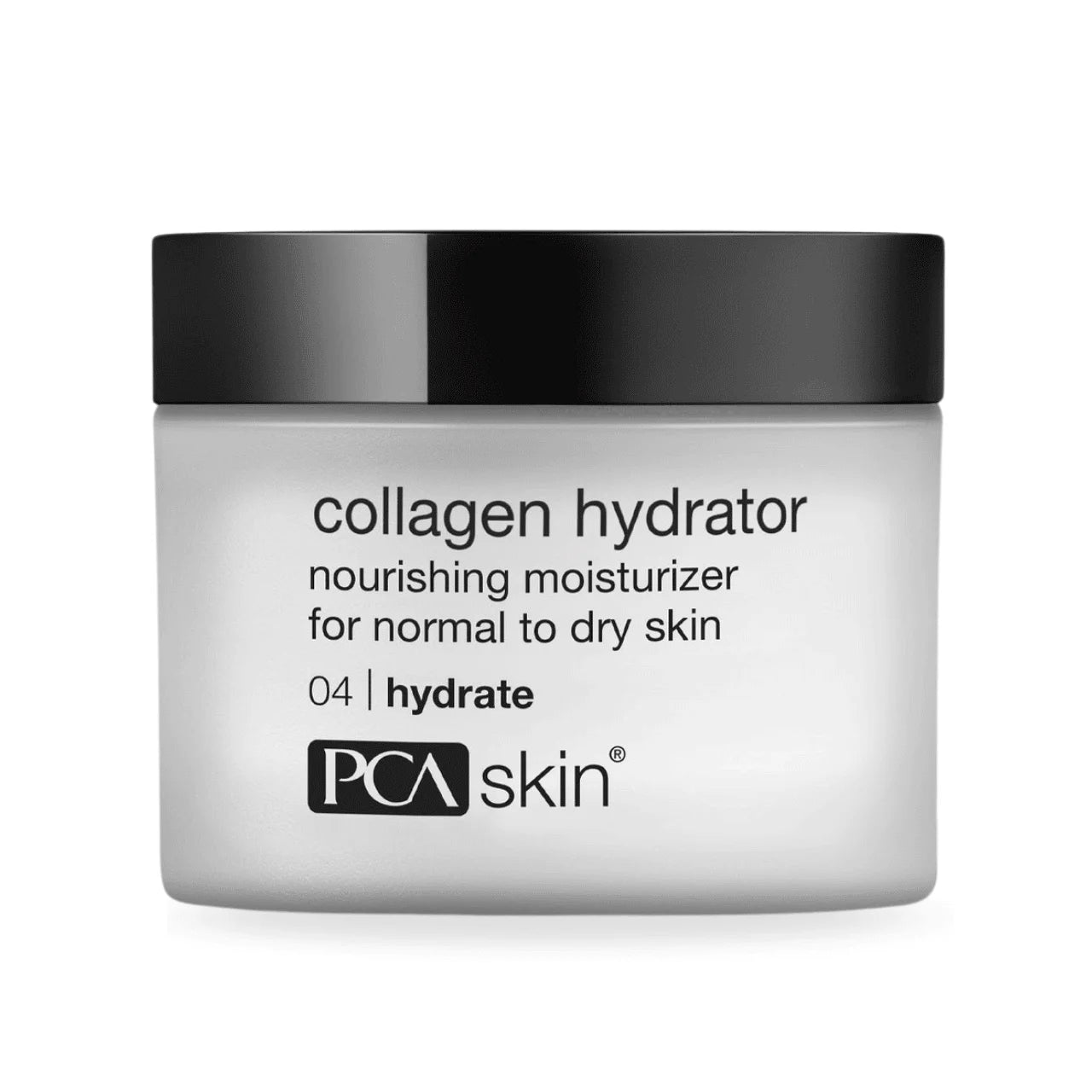 PCA Skin Collagen Hydrator – Ultra-rich, anti-aging moisturizer with shea butter, olive oil, and antioxidants to deeply nourish, hydrate, and restore skin.