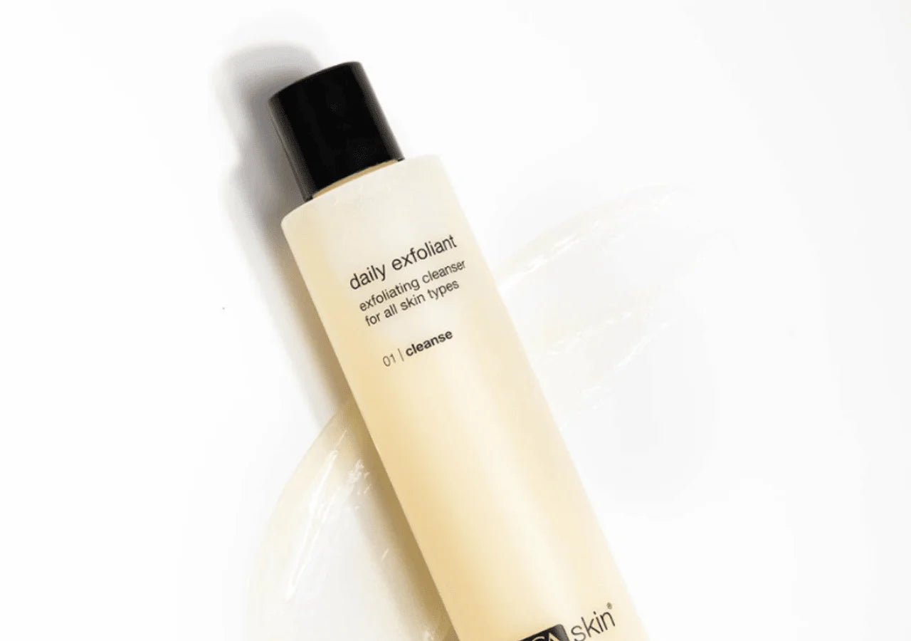 PCA Skin Daily Exfoliant is an eco-friendly, biodegradable exfoliant made from renewable wood pulp for sustainable skincare.