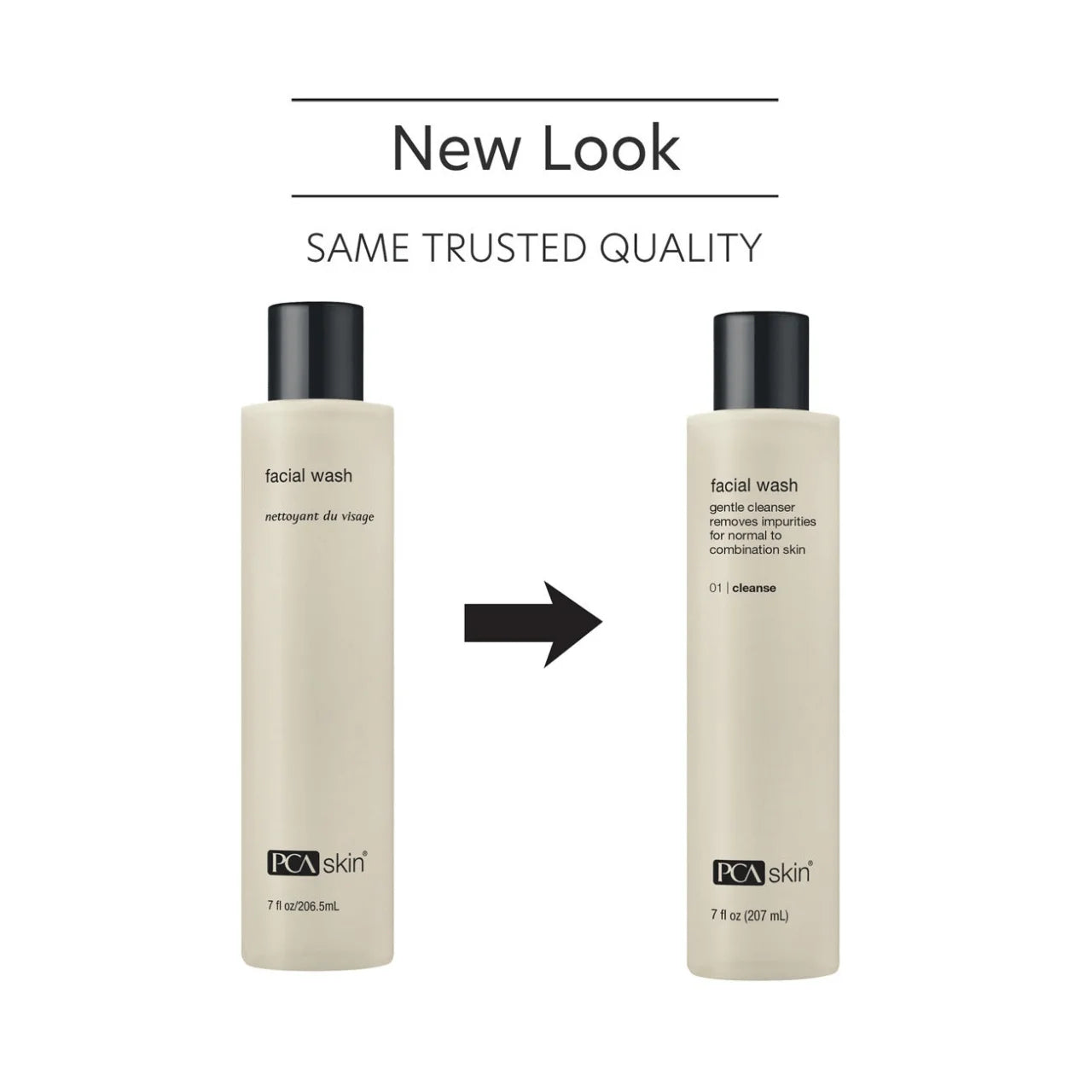 PCA Skin Facial Wash – A gentle, hydrating cleanser designed to cleanse and refresh normal, combination, and sensitive skin without stripping moisture.