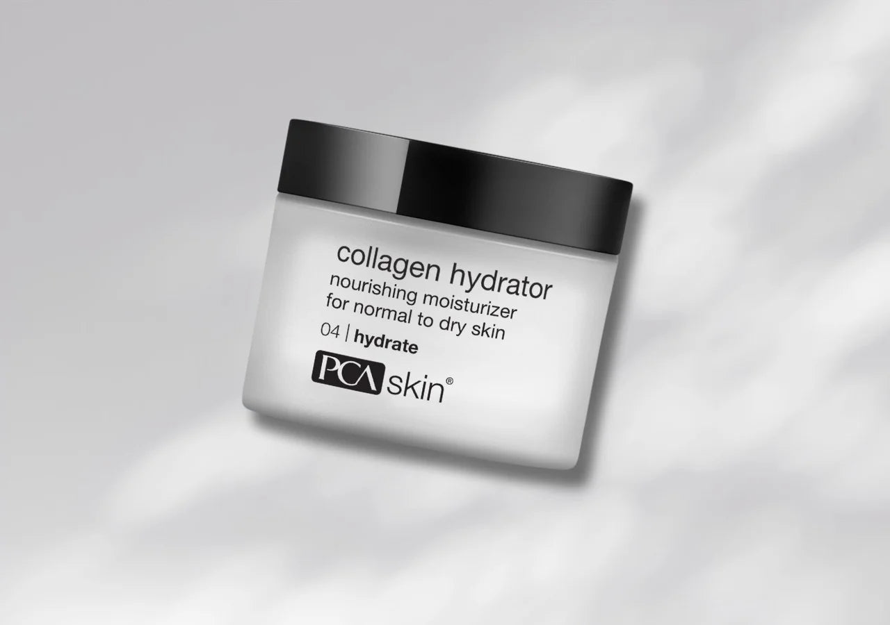 PCA Skin Collagen Hydrator visibly firms, plumps, and smooths skin with hydrolyzed wheat protein and antioxidant-rich botanicals for a youthful, lifted look.