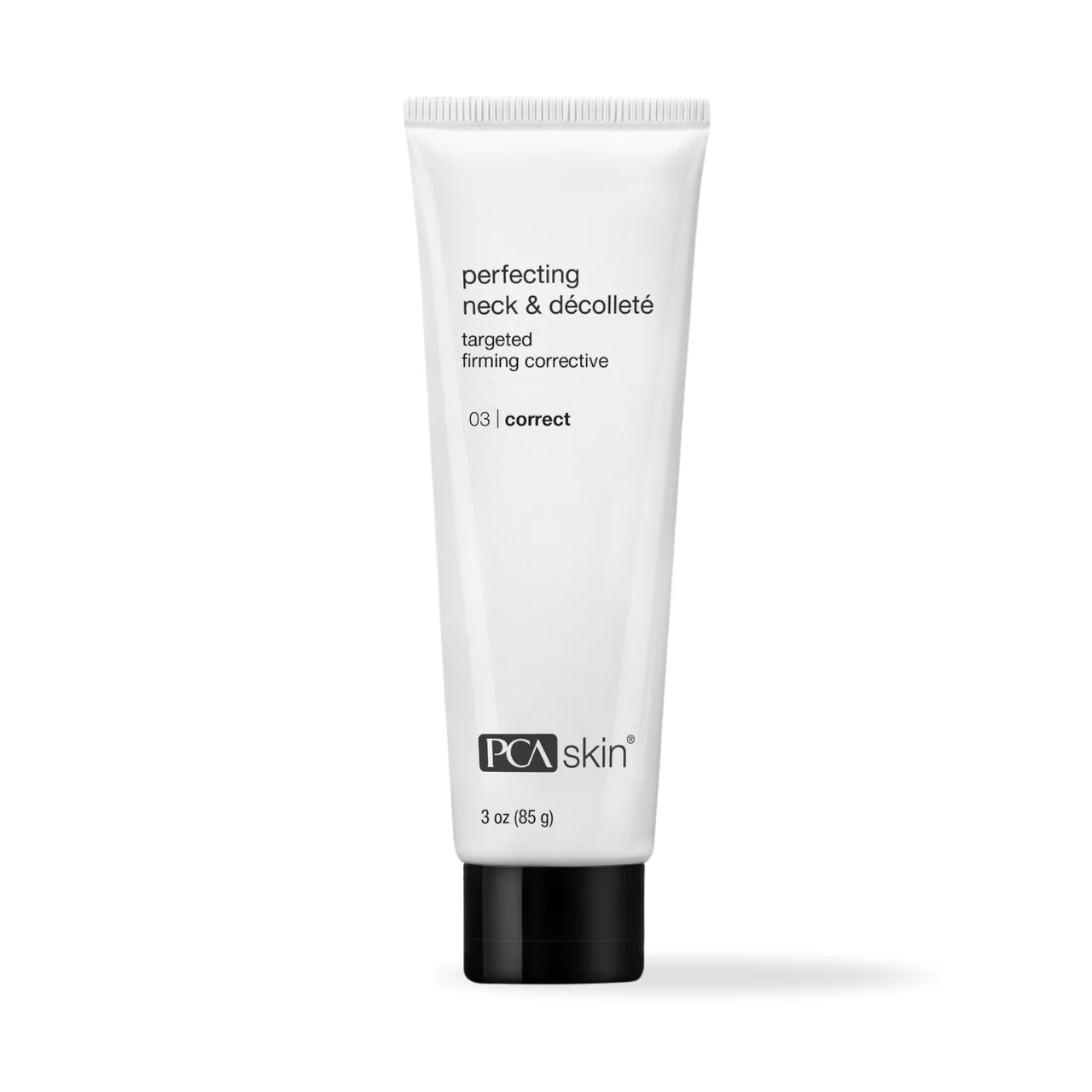 PCA Skin Perfecting Neck & Décolleté Cream – A firming and lifting treatment for smoother, youthful neck and chest skin.