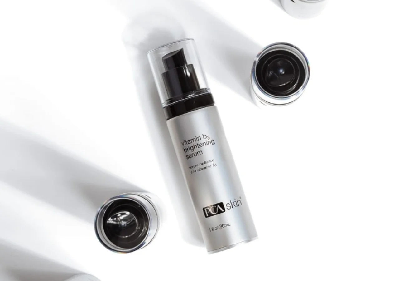 PCA Skin Vitamin B3 Brightening Serum deeply hydrates, nourishes, and protects against environmental stressors.