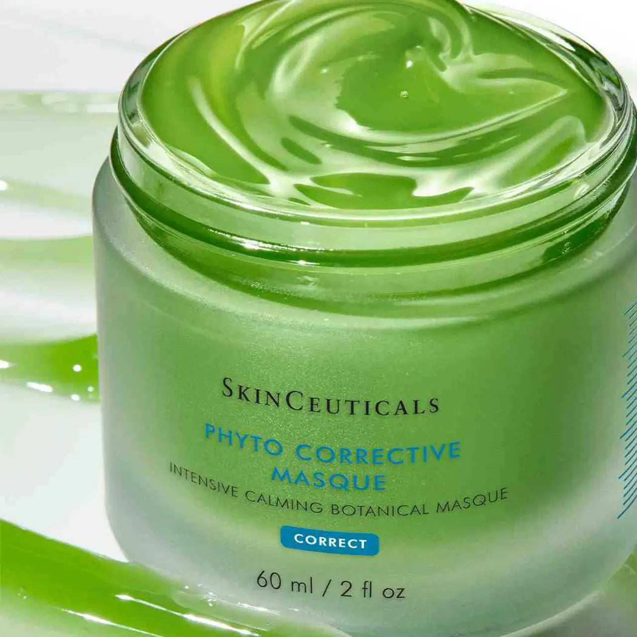 SkinCeuticals Phyto Corrective Mask provides instant soothing relief, calming redness and irritation with botanical extracts and hyaluronic acid.