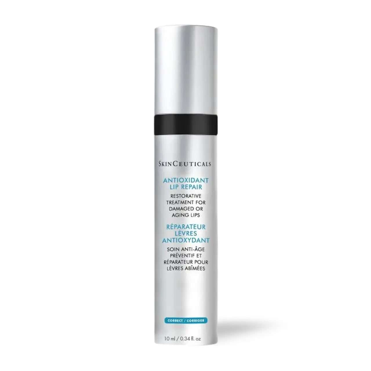 SkinCeuticals Antioxidant Lip Repair hydrates, repairs, and protects lips with antioxidants, peptides, and hyaluronic acid.