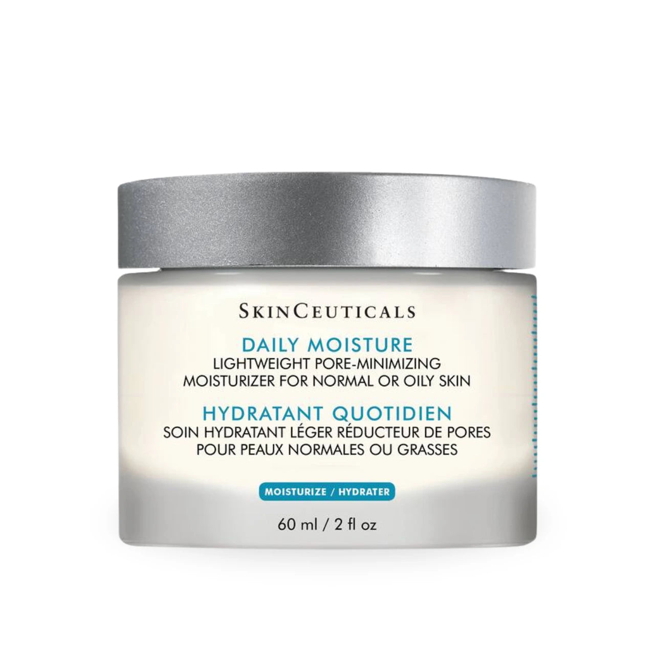 SkinCeuticals Daily Moisture, a lightweight moisturizer that hydrates, refines pores, and protects skin.