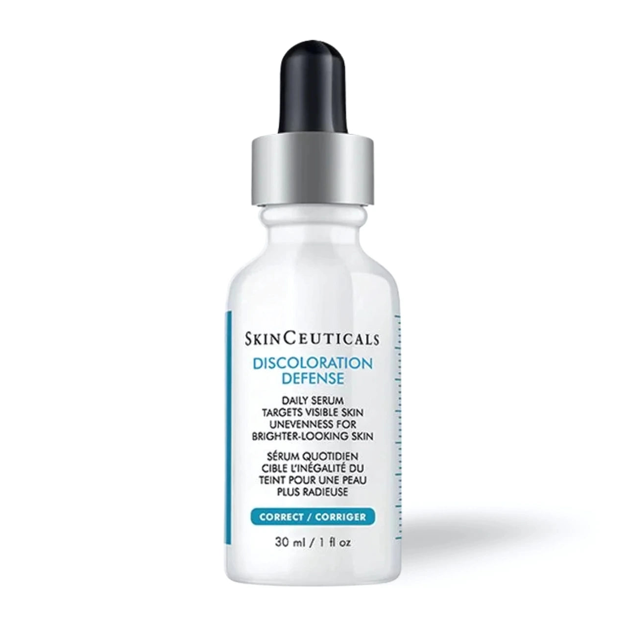 SkinCeuticals Discoloration Defense is a powerful dark spot corrector that visibly brightens skin and reduces discoloration for a more even tone.