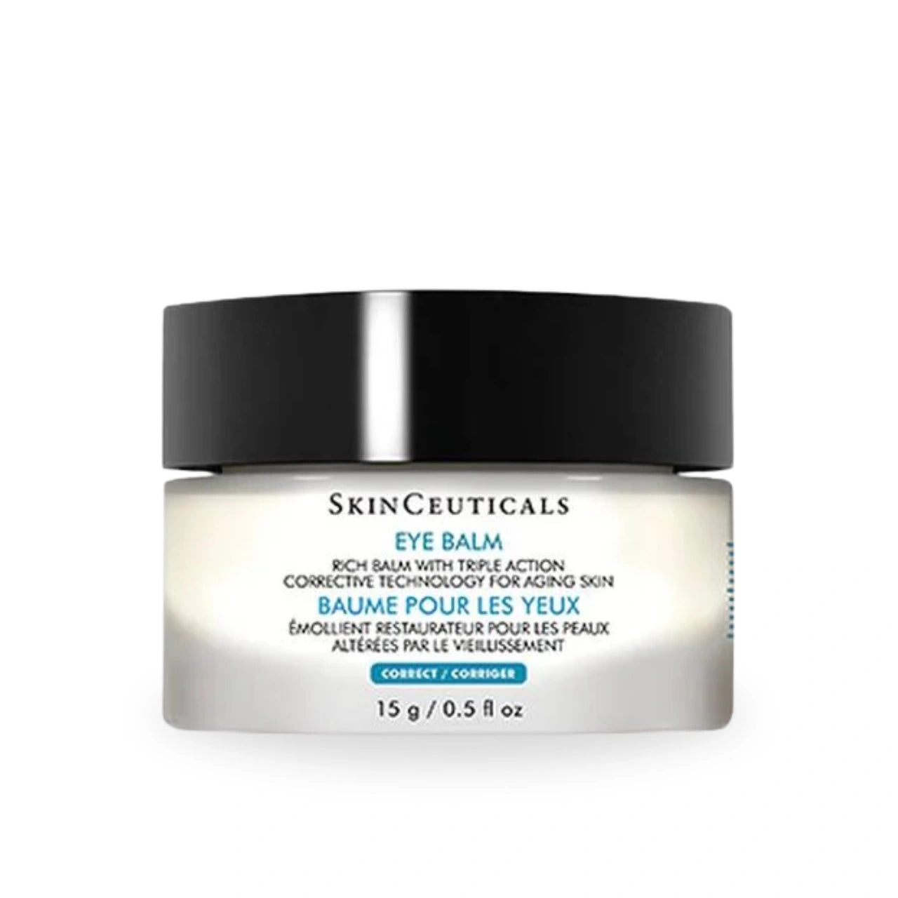 SkinCeuticals Eye Balm is a rich, anti-aging eye cream that hydrates, reduces puffiness, and smooths fine lines for a youthful, refreshed look.