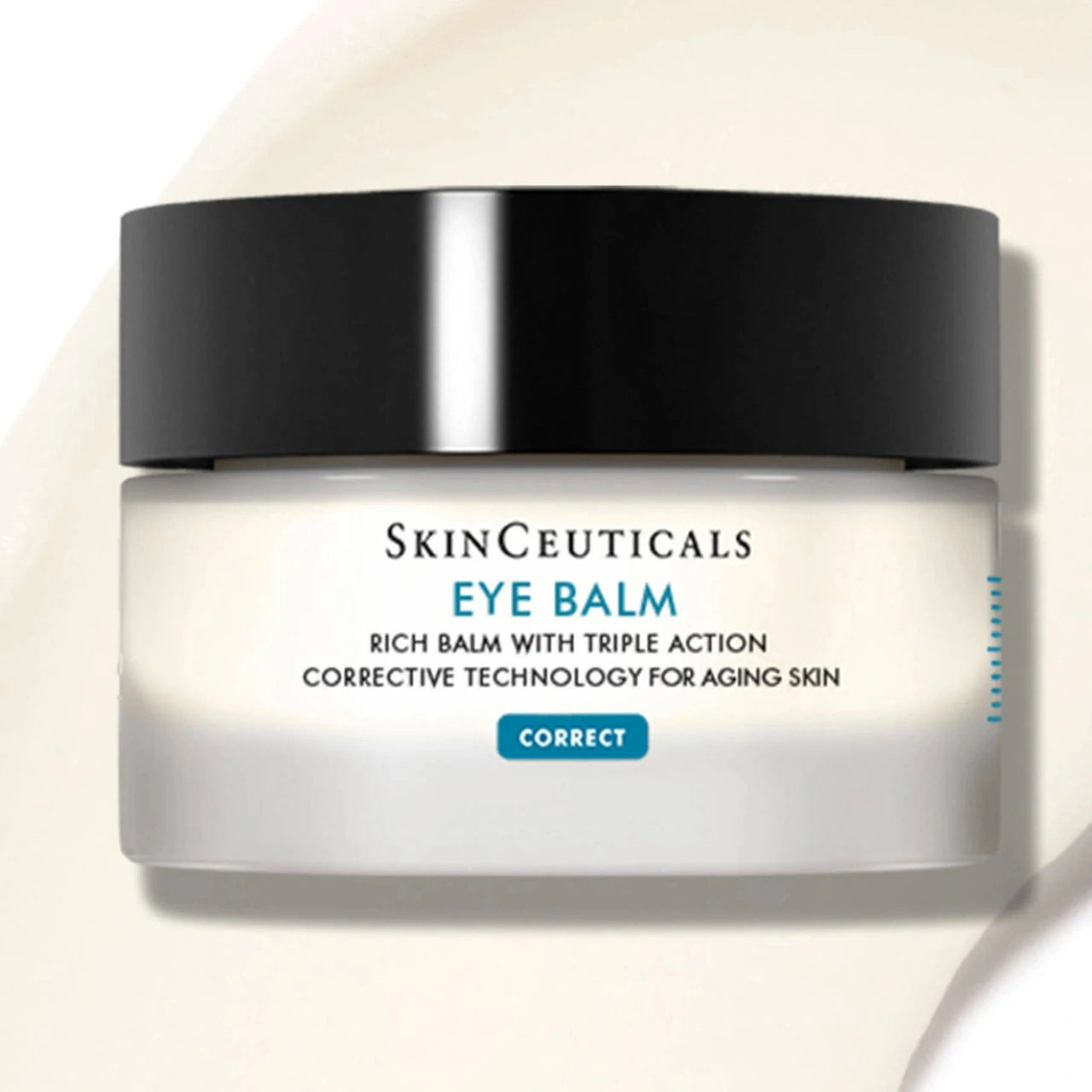 SkinCeuticals Eye Balm minimizes under-eye puffiness, soothing and refreshing tired eyes for a firmer, more revitalized appearance.