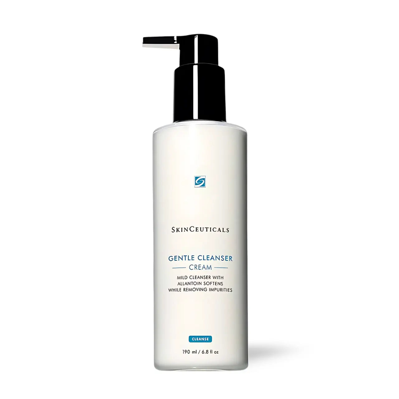 SkinCeuticals Gentle Cleanser is a creamy, non-foaming facial cleanser that hydrates, soothes, and removes makeup without stripping the skin.