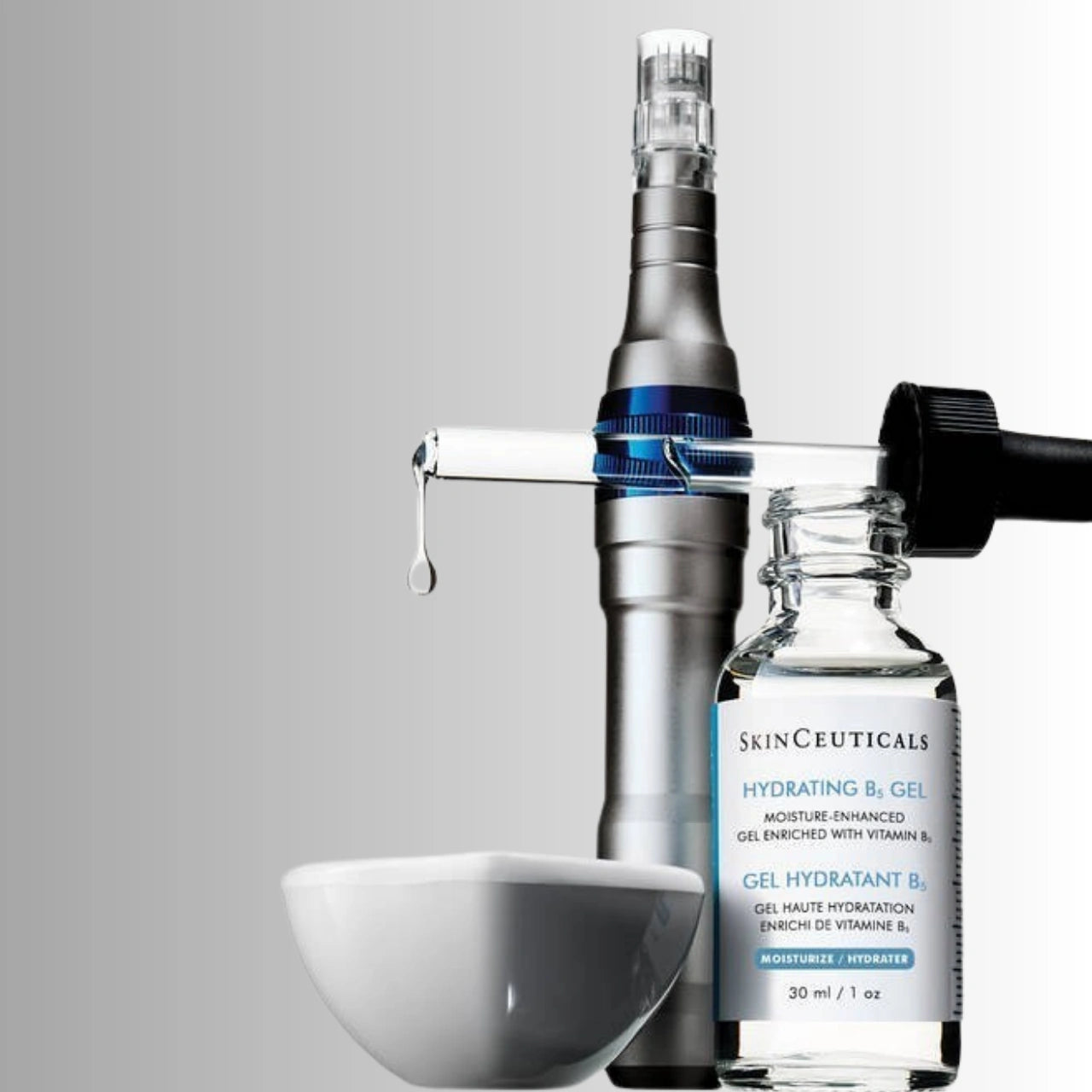 SkinCeuticals Hydrating B5 Gel is a lightweight, oil-free serum that absorbs quickly, delivering hydration without a greasy feel.