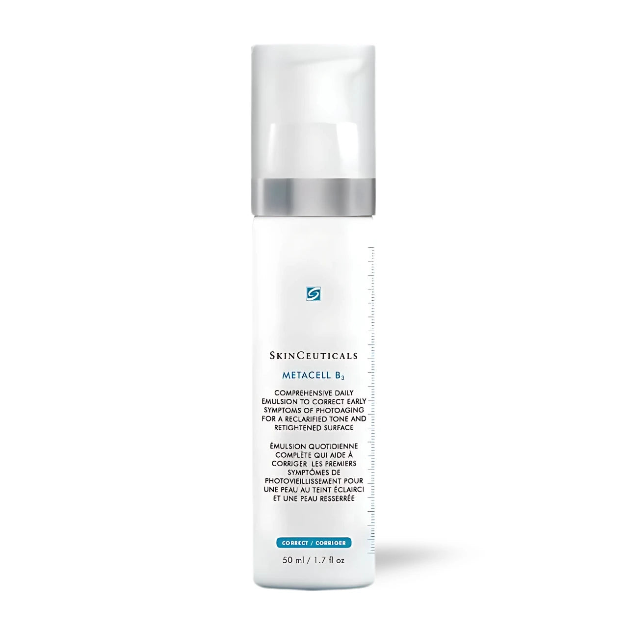 SkinCeuticals Metacell B3 is a lightweight, hydrating daily lotion with niacinamide and peptides to improve skin texture, tone, and firmness.
