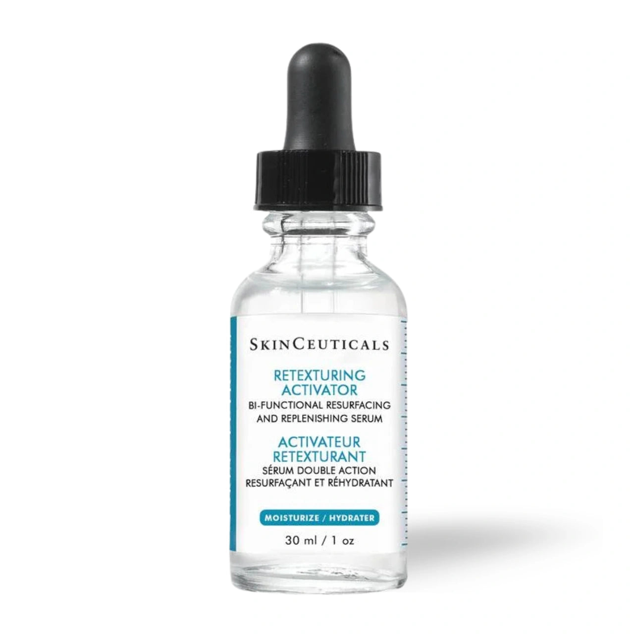SkinCeuticals Retexturing Activator is an oil-free exfoliating and hydrating serum that smooths texture, boosts radiance, and strengthens skin.