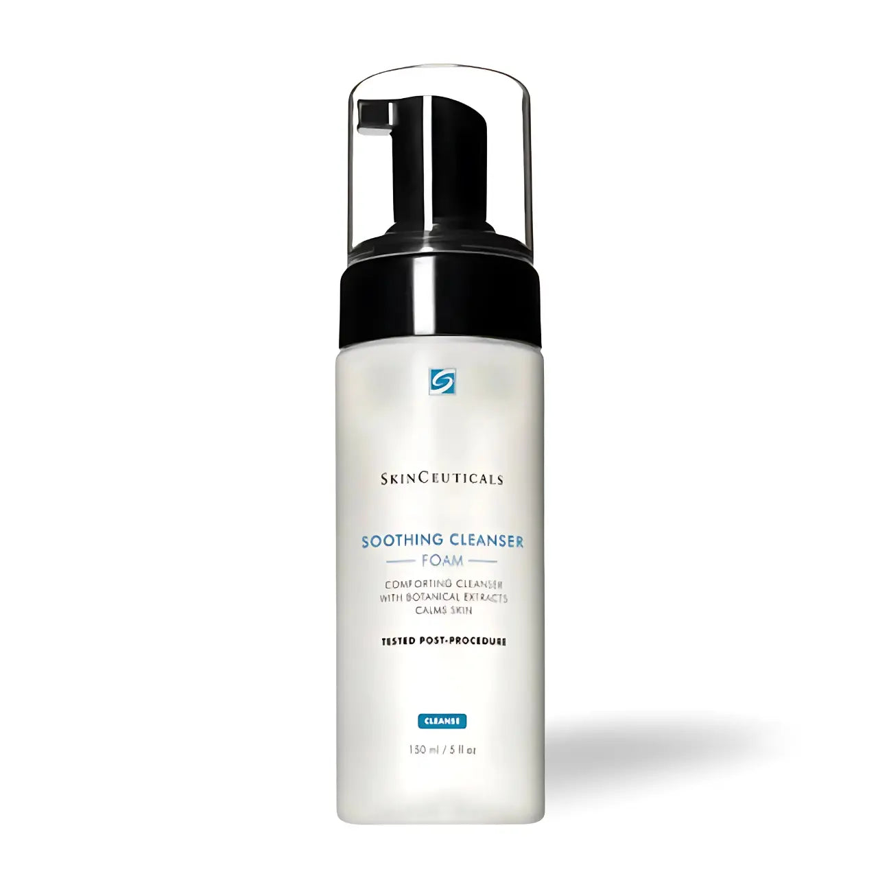 SkinCeuticals Soothing Cleanser, a soap-free, foaming facial cleanser designed to cleanse, hydrate, and calm sensitive or post-procedure skin.