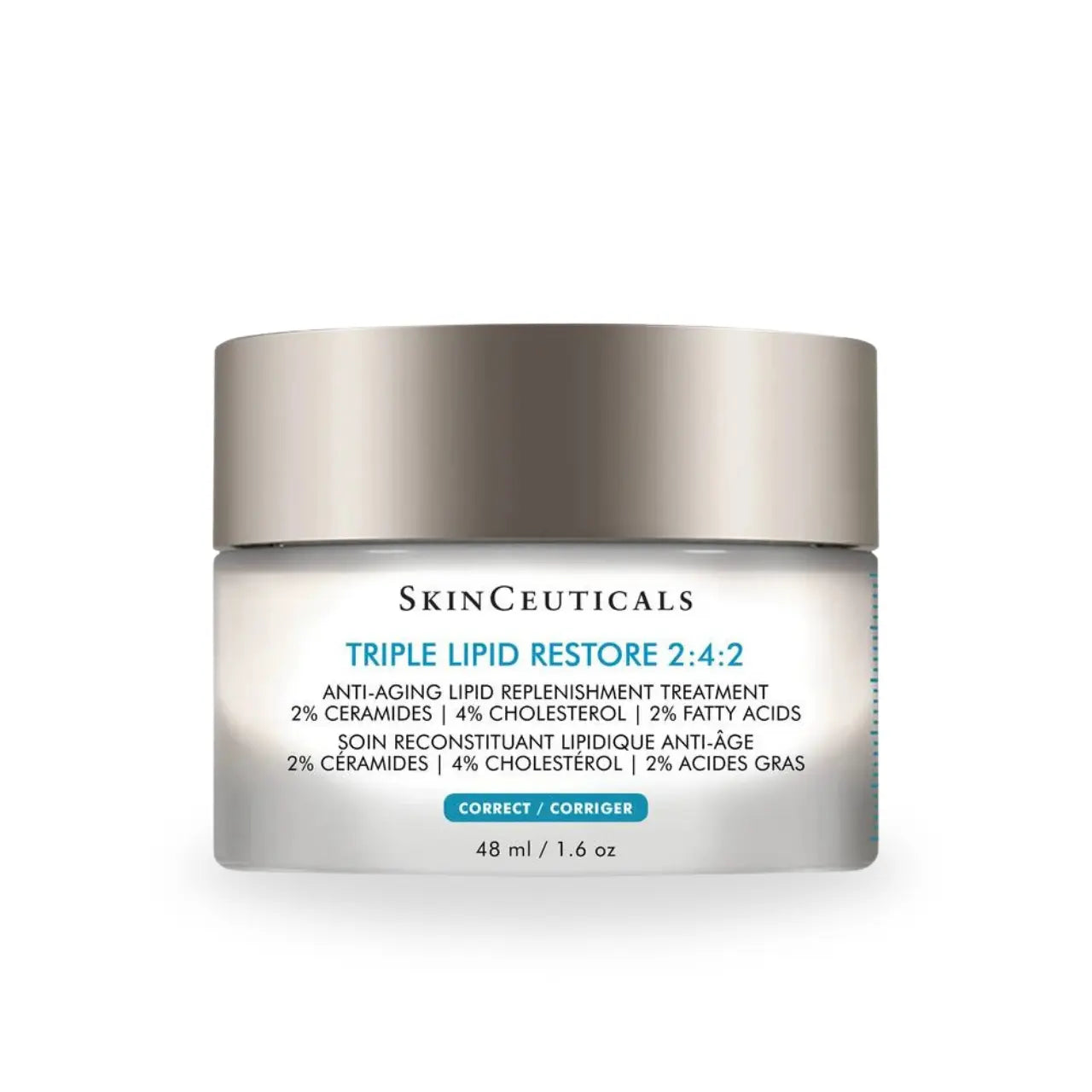 SkinCeuticals Triple Lipid Restore 2:4:2 is a deeply hydrating, anti-aging moisturizer designed to restore skin lipids and enhance barrier function.