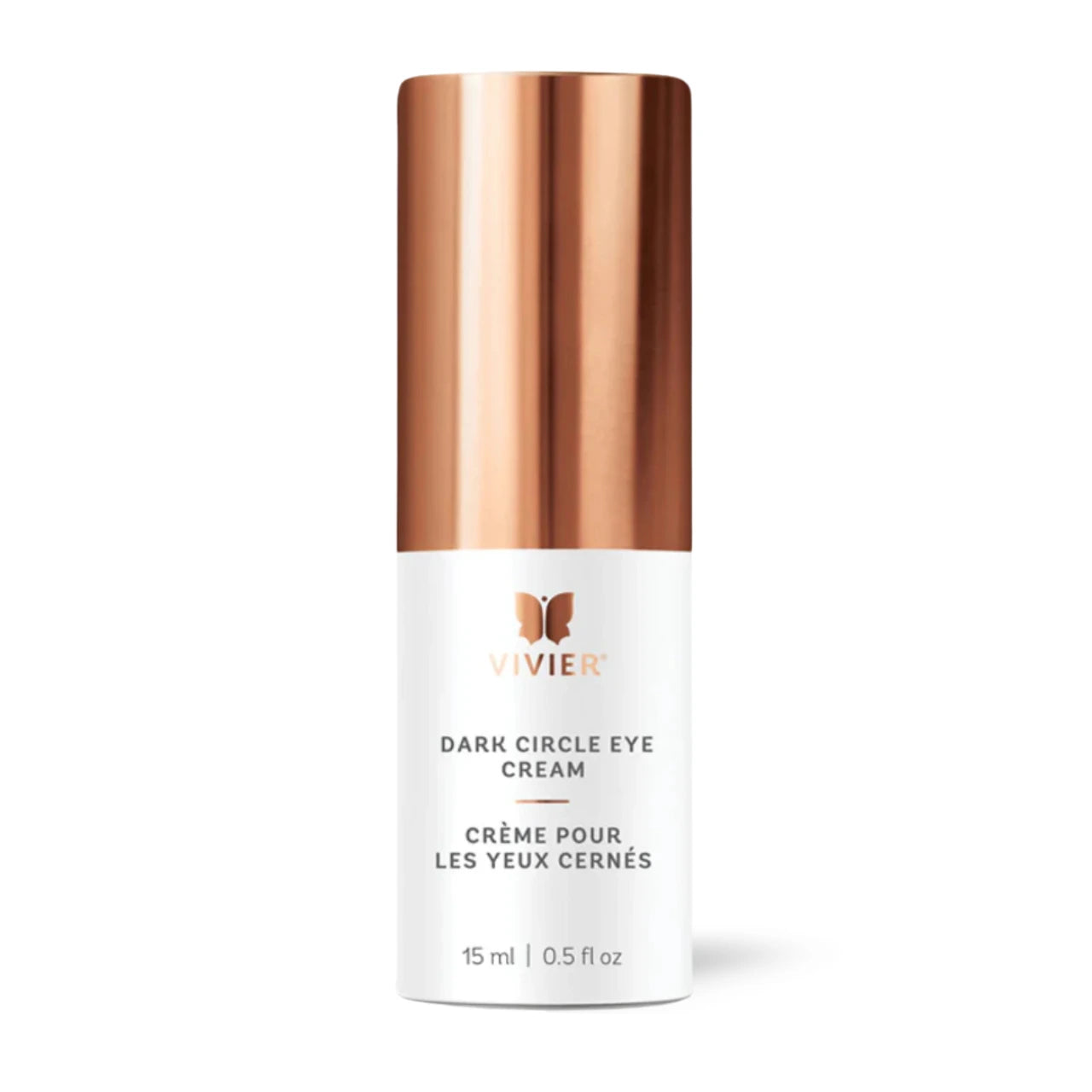 Vivier® Dark Circle Eye Cream is a hydrating and brightening eye treatment that reduces dark circles, puffiness, and fine lines for a refreshed look.