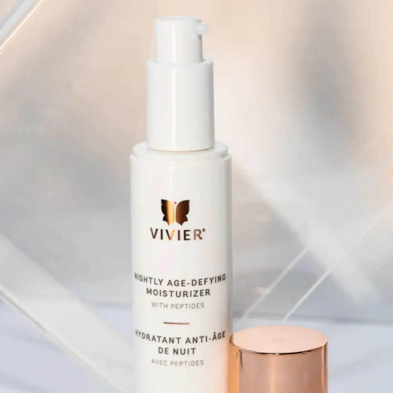 Strengthen and restore your skin barrier with Vivier® Nightly Age-Defying Moisturizer, enriched with nourishing lipids and botanical extracts.