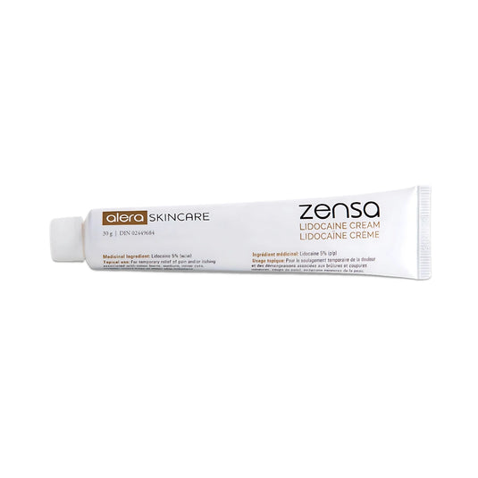 Zensa Numbing Cream provides long-lasting pain relief for sensitive skin during cosmetic and tattoo procedures.