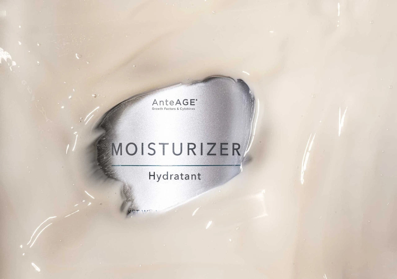 AnteAGE Moisturizer, a barrier-repairing cream with ceramides, antioxidants, and fatty acids for deep hydration and skin protection.