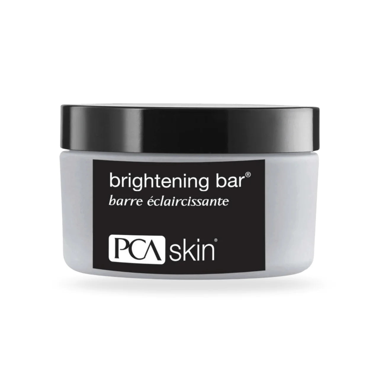 PCA Skin Brightening Bar® for face, body, and scalp, featuring azelaic and kojic acids to reduce dark spots and even skin tone.