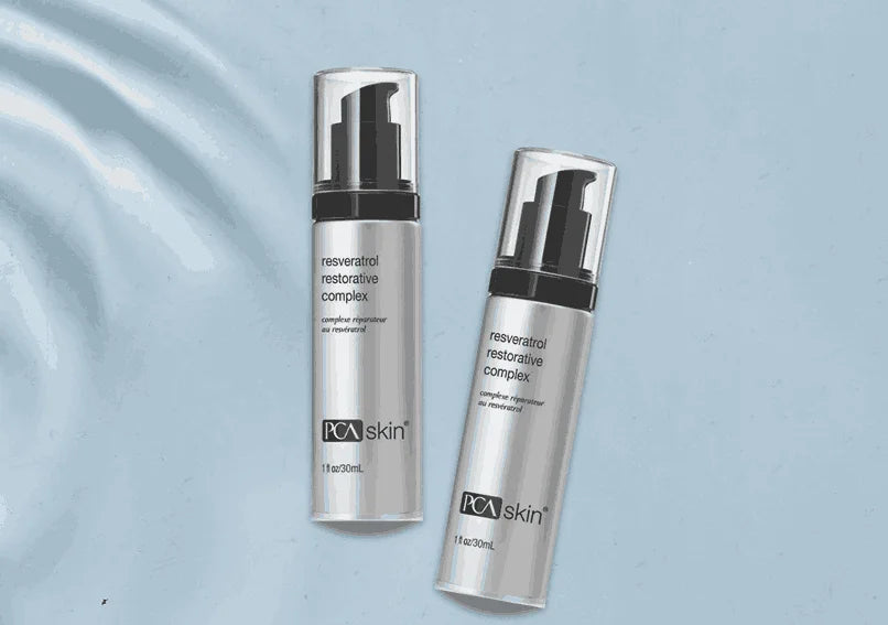 PCA Skin Resveratrol Complex strengthens skin and protects against free radical damage.