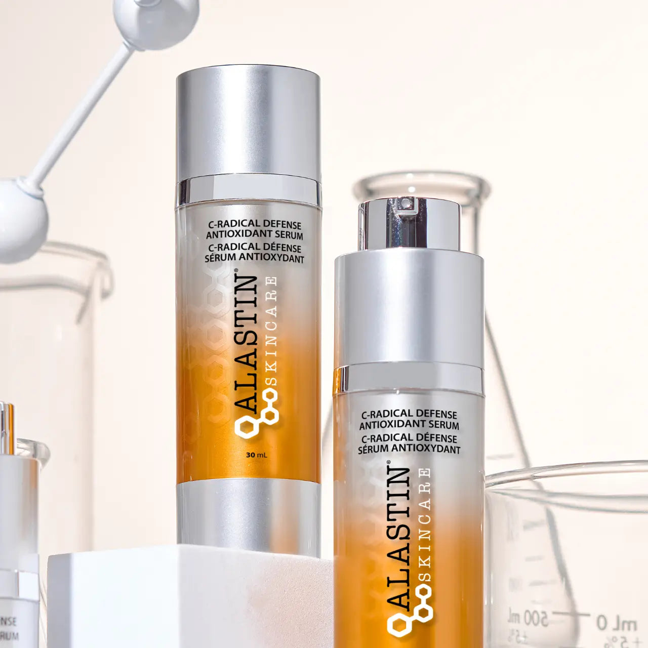 Alastin C-RADICAL Defense delivers advanced antioxidant care with vitamin C and 15 antioxidants to protect against free radical damage.